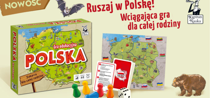 Gra edukacyjna Polska od Kapitana Nauki: idealna rozrywka na wakacje!