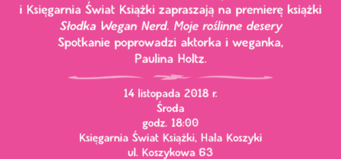 Zaproszenie na spotkanie autorskie z Alicją Rokicką