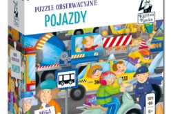 Kapitan Nauka. Puzzle obserwacyjne. Pojazdy 6+