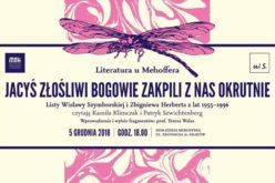 Literatura u Mehoffera. Jacyś złośliwi bogowie zakpili z nas okrutnie