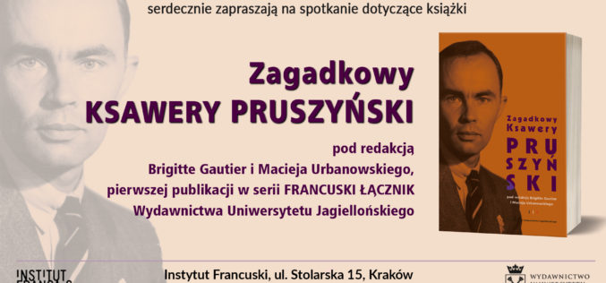 Zapraszamy na promocję książki Zagadkowy Ksawery Pruszyński