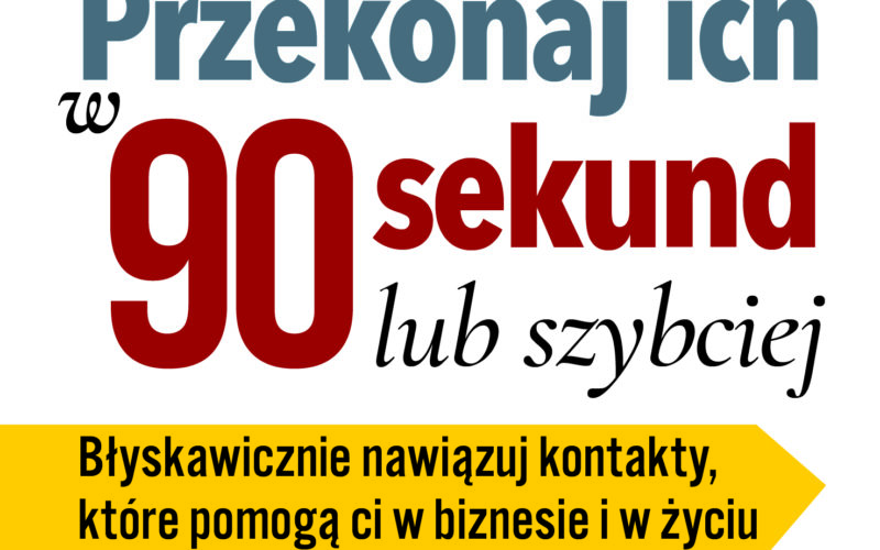 Przekonaj ich w 90 sekund lub szybciej – nowość Studio Emka