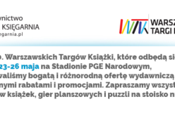 Wydawnictwo “Nasza Księgarnia” podczas Warszawskich Targów Książki