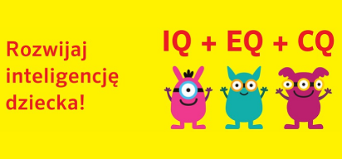 Rozwijaj inteligencję Twojego dziecka dzięki książkom z serii IQ + EQ+ CQ!