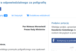 Branża poligraficzna chce zmienić ministerstwo