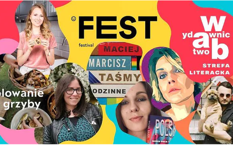 Strefa Literacka na pierwszej edycji Fest Festivalu w Chorzowie