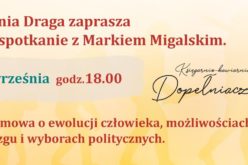 Spotkanie z Markiem Migalskim w chorzowskim Dopełniaczu