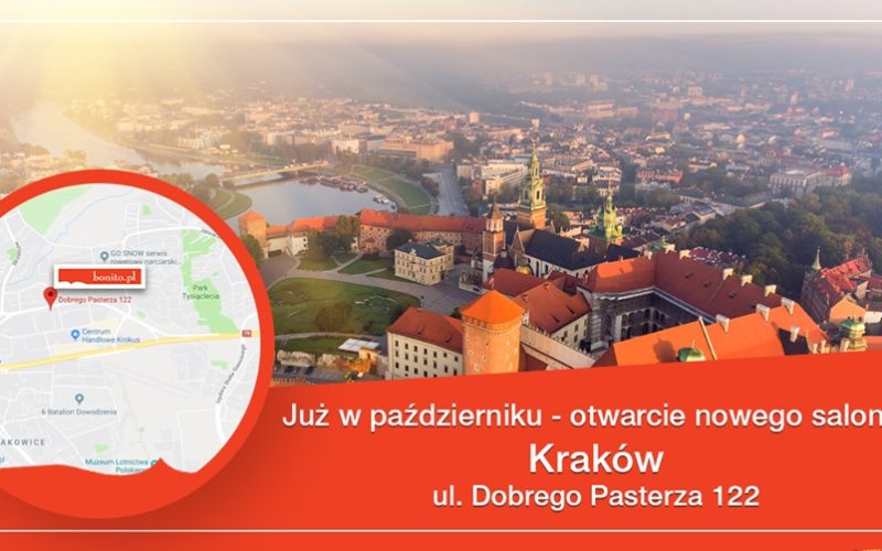 Księgarnia Bonito.pl otworzy wkrótce w Krakowie nowy salon sprzedaży połączony z punktem odbioru