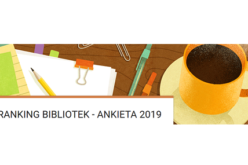Ranking Bibliotek. Wypełnij ankietę!
