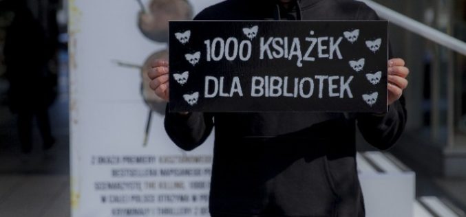 1000 książek dla bibliotek. Wspieramy konkurencję, aby promować czytelnictwo