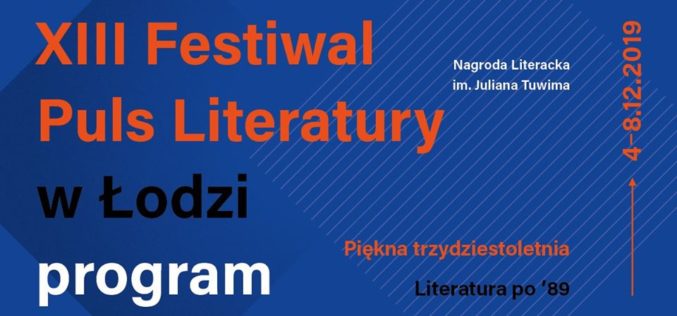 Znamy pełen program 13 edycji. Festiwalu Puls Literatury