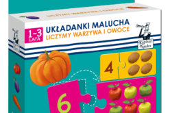 Układanki malucha. Liczymy warzywa i owoce