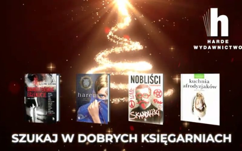 Wydawnictwo Harde w telewizyjnej  kampanii reklamowej zachęca do czytania