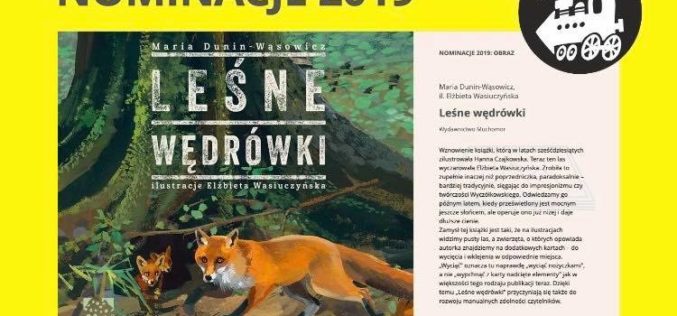 ‘Leśne Wędrówki’ wydawnictwa Muchomor nominowane w Plebiscycie Lokomotywa w kategorii obraz