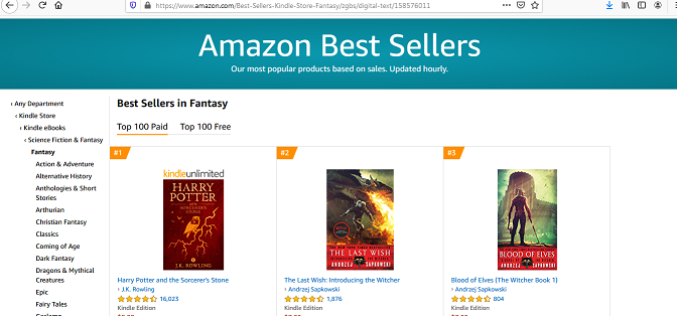 Sapkowski podbija Amazona