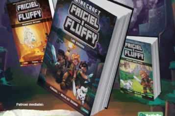 „Frigiel i Fluffy”. Seria książek, w której młodzi czytelnicy odkryją ekscytujący świat przygód, fantastyki i minecrafta!