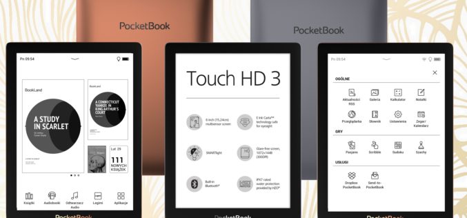 PocketBook Touch HD 3 z nowym oprogramowaniem: nowy design i usprawnione funkcjonalności