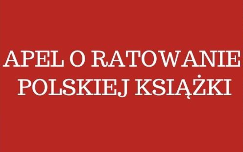 Apel o interwencyjny zakup książek przez państwo