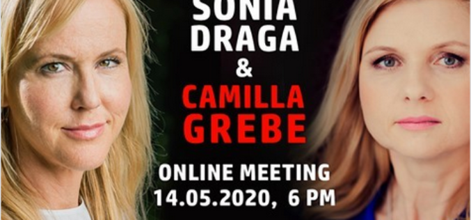 Zaproszenie na spotkanie online z Camillą Grebe, bestsellerową autorką thrillerów