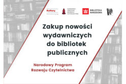 Zakup nowości wydawniczych w roku 2020 – rusza nabór wniosków