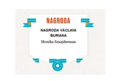 Monika Sznajderman tegoroczną laureatką Nagrody im. Václava Buriana
