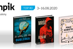Książkowa lista TOP 40 w salonach Empik za okres 3-16.08.2020
