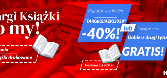 Helion.pl – Targi Książki to my – wybierz swój rabat! [-40% lub 2 za 1]