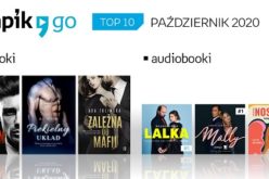 Lista TOP 10 audiobooków i e-booków w aplikacji Empik Go w październiku