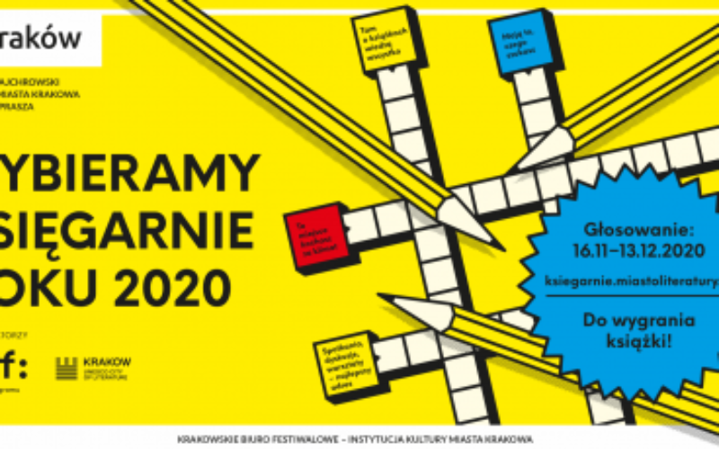 W Krakowie wybieramy Księgarnie Roku 2020!