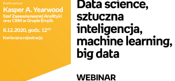 „Data science, sztuczna inteligencja, machine learning, big data”