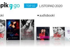 Lista TOP 10 audiobooków i e-booków w listopadzie w aplikacji Empik Go