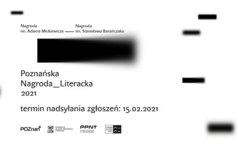 Poznańska Nagroda Literacka po raz siódmy!