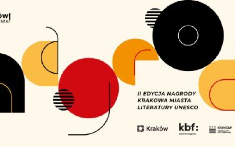 Rusza nabór do drugiej edycji Nagrody Krakowa Miasta Literatury UNESCO!