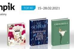 Książkowa lista TOP 40 w salonach Empik za okres 15-28.02.2021 r.