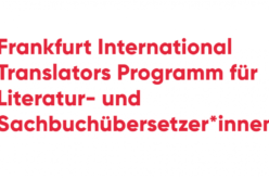 Program Frankfurt International Translators dla tłumaczy z języka niemieckiego