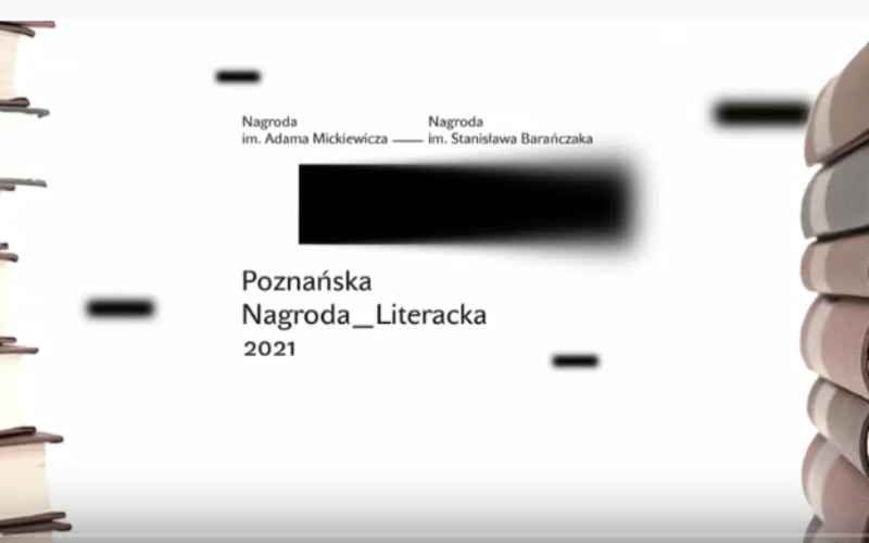 Jan Gondowicz z nagrodą im. Adama Mickiewicza