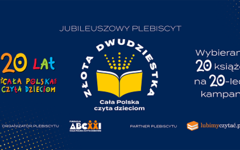 Złota Dwudziestka Fundacji „ABCXXI – Cała Polska czyta dzieciom”