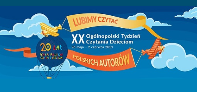 Rozpoczął się XX Ogólnopolski Tydzień Czytania Dzieciom pod hasłem „Lubimy czytać polskich autorów!”