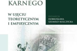 Koszty procesu karnego w ujęciu teoretycznym i empirycznym