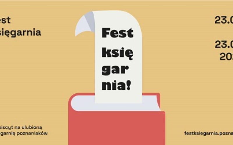 Znamy wyniki konkursu na “Fest Księgarnię” w Poznaniu