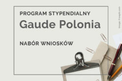 Rozpoczął się nabór wniosków do Programu Stypendialnego Gaude Polonia