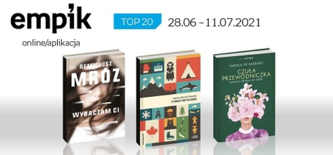 Książkowa lista TOP 20 na Empik.com za okres 28 czerwca – 11 lipca