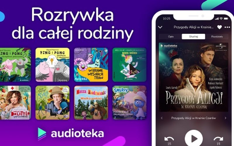Audioteka: W Polsce audiobooków słucha ok. 2,3 miliona osób