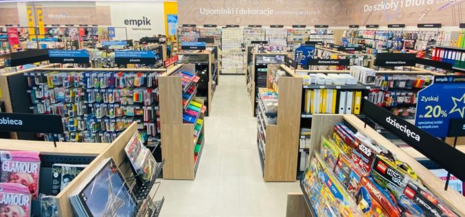 Łomża z drugim salonem Empik