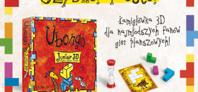 Szybko! Wesoło! Ubongo! czyli specjalna wersja „Ubongo 3D” dla dzieci