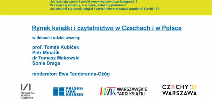 Rynek książki i czytelnictwo w Czechach i w Polsce – zaproszenie na debatę