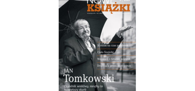 Prof. Jan Tomkowski laureatem miesięcznika „Nowe Książki”