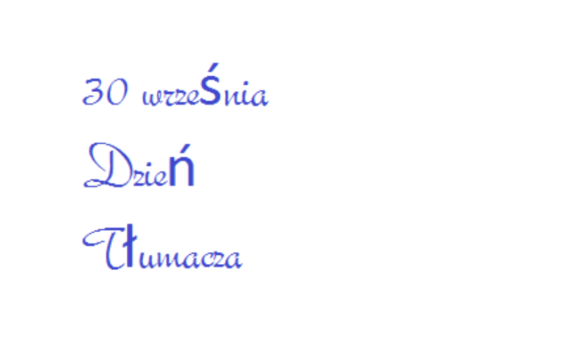 Dzisiaj obchodzimy Międzynarodowy Dzień Tłumacza