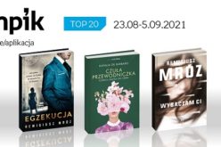 Książkowa lista TOP 20 na Empik.com za okres 23 sierpnia – 5 września