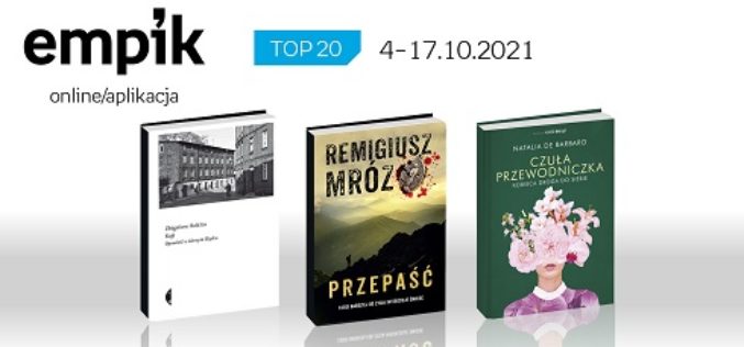 Książkowa lista TOP 20 na Empik.com za okres 4 – 17 października